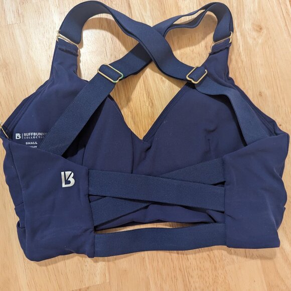 Candy Wrap Sports Bra - Midnight Navy - S (NWT) - Picture 5 of 7